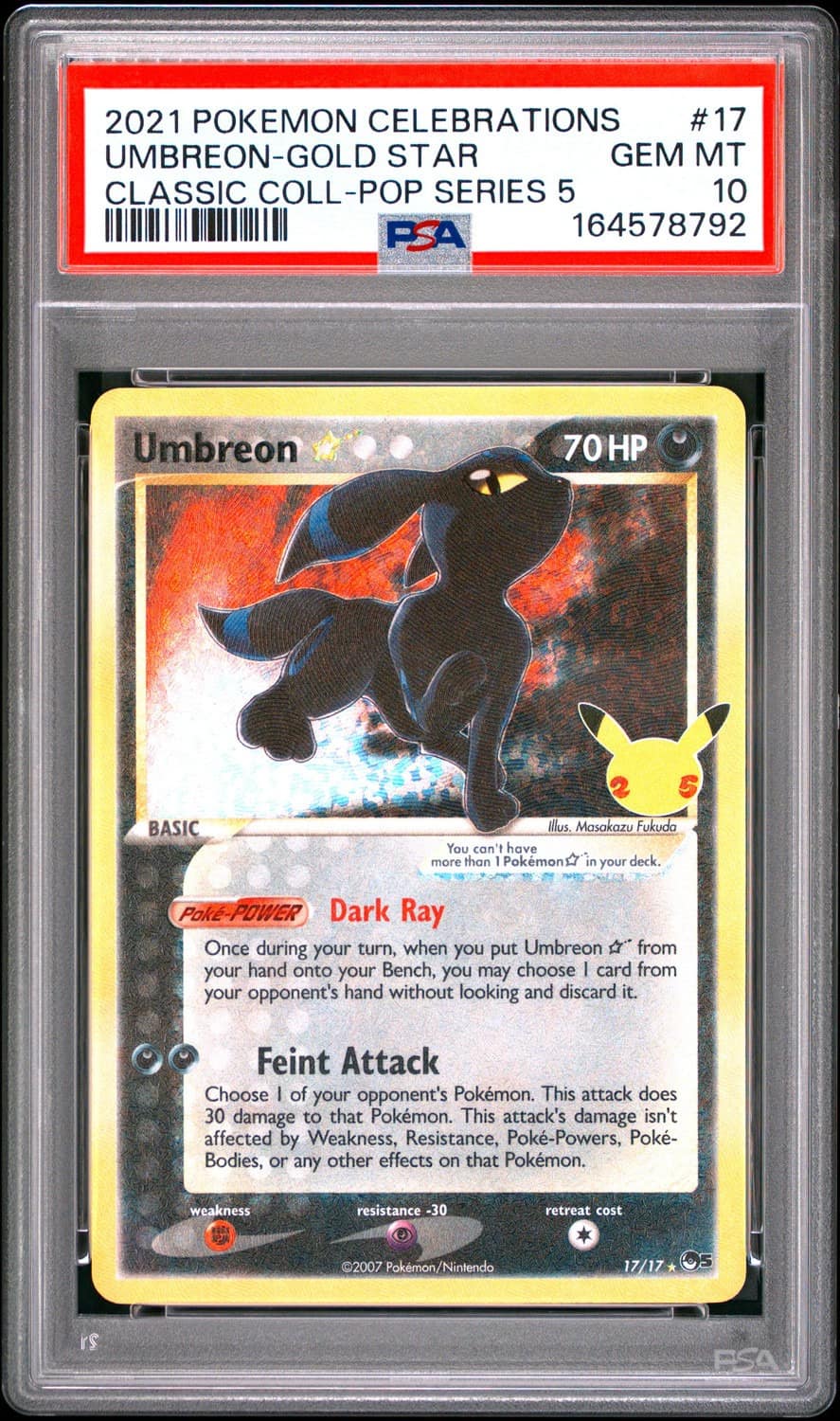 Umbreon-Gold Star