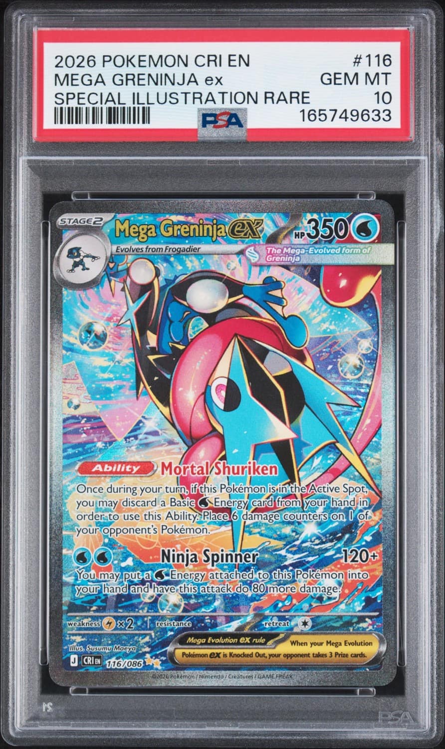 Mega Greninja Ex