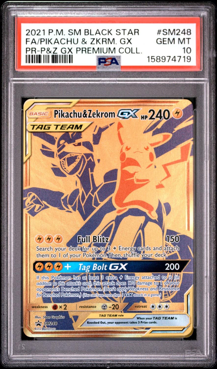 Pikachu & Zekrom Gx