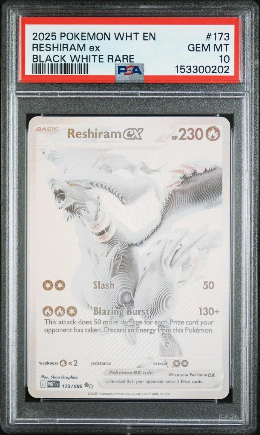 Reshiram Ex