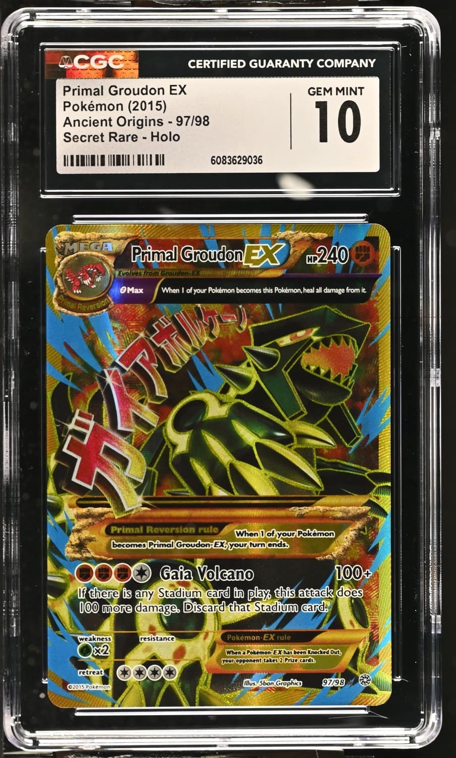 Primal Groudon Ex