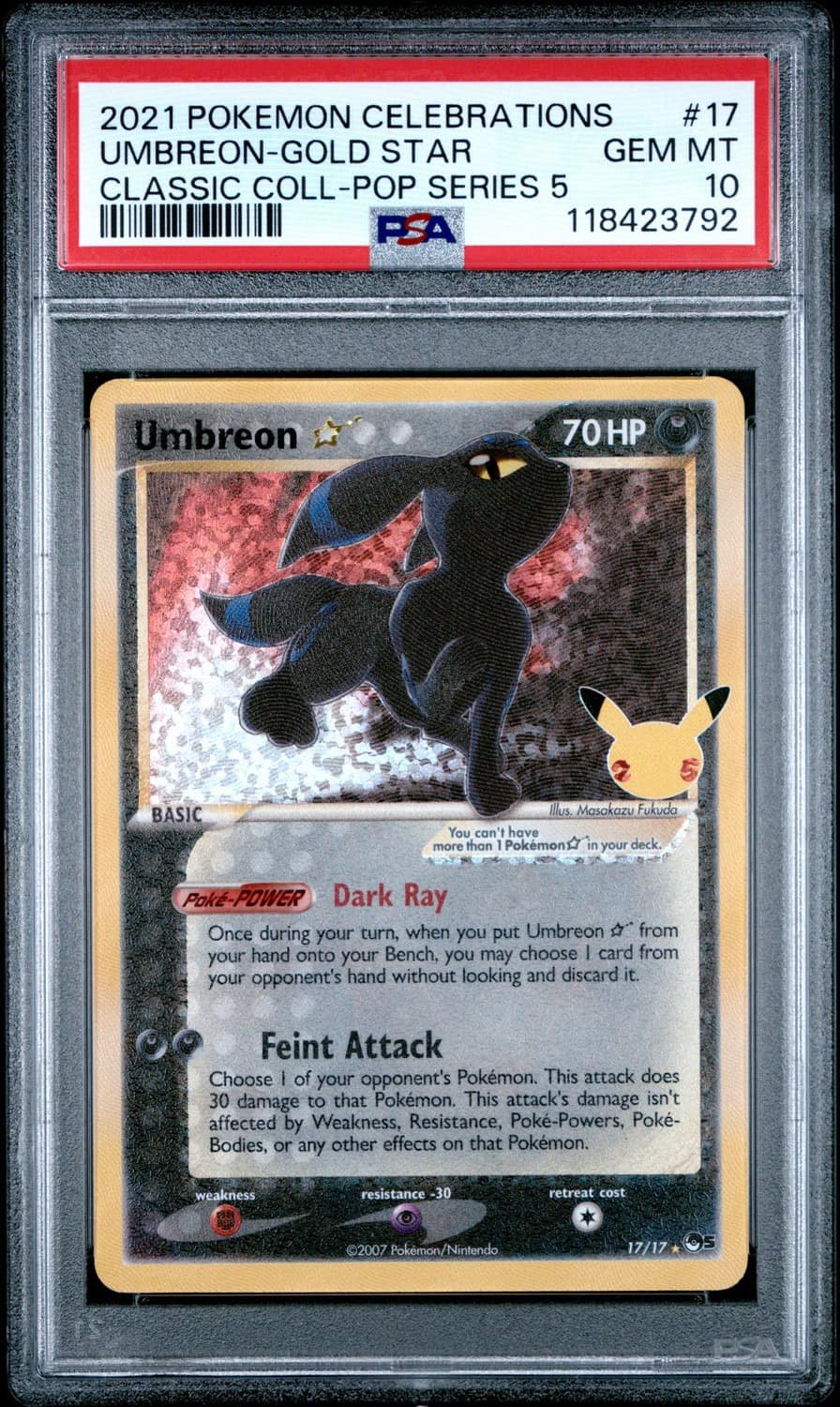 Umbreon-Gold Star