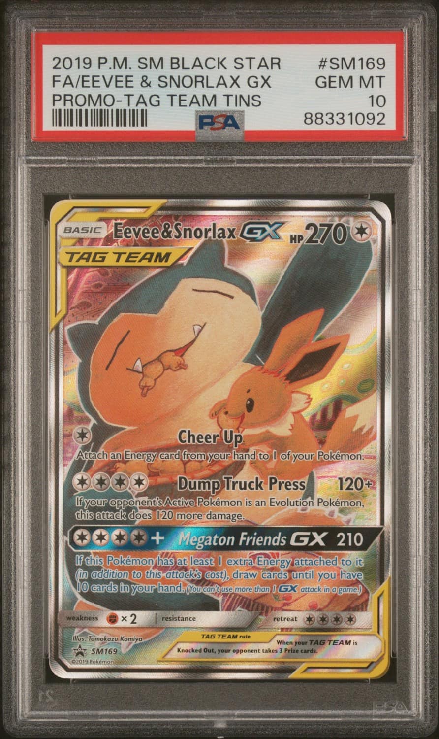 Eevee & Snorlax Gx
