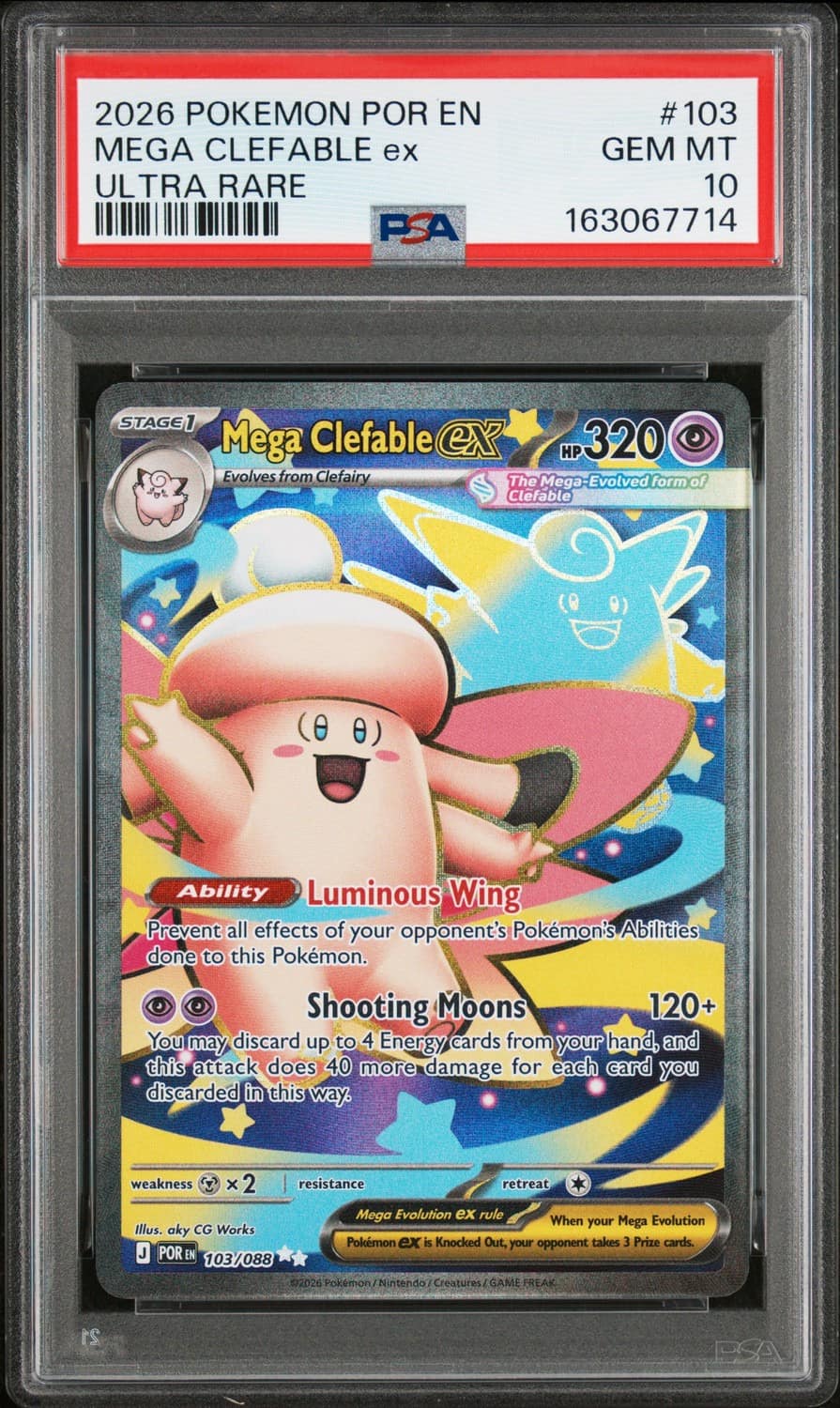 Mega Clefable Ex