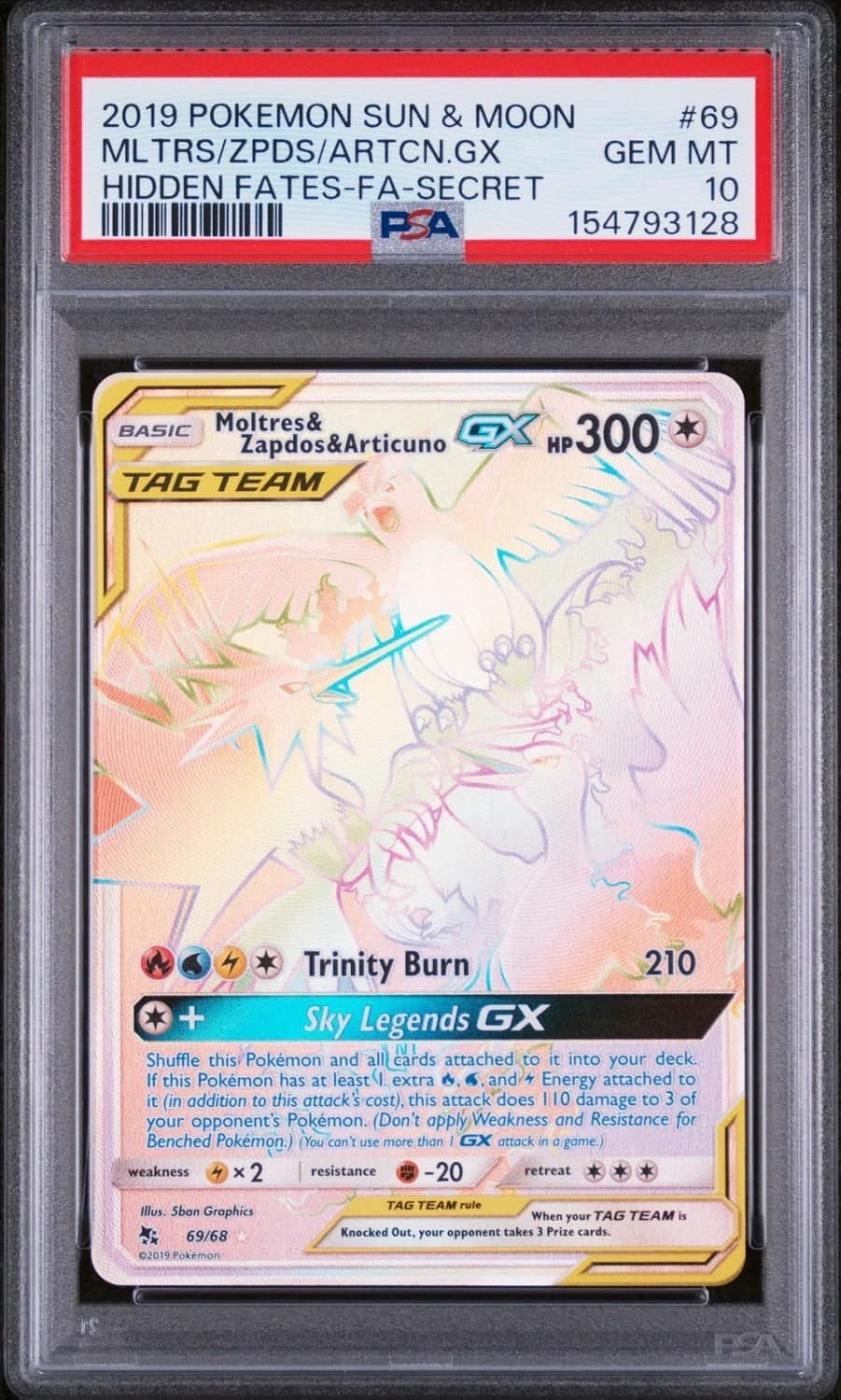 Moltres & Zapdos & Articuno Gx