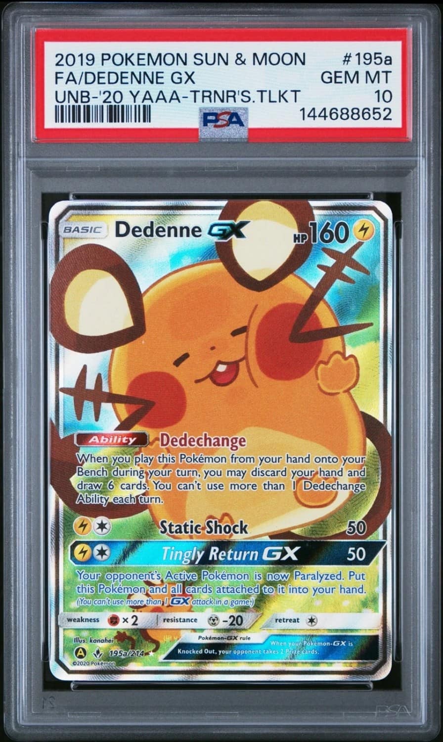 Dedenne Gx
