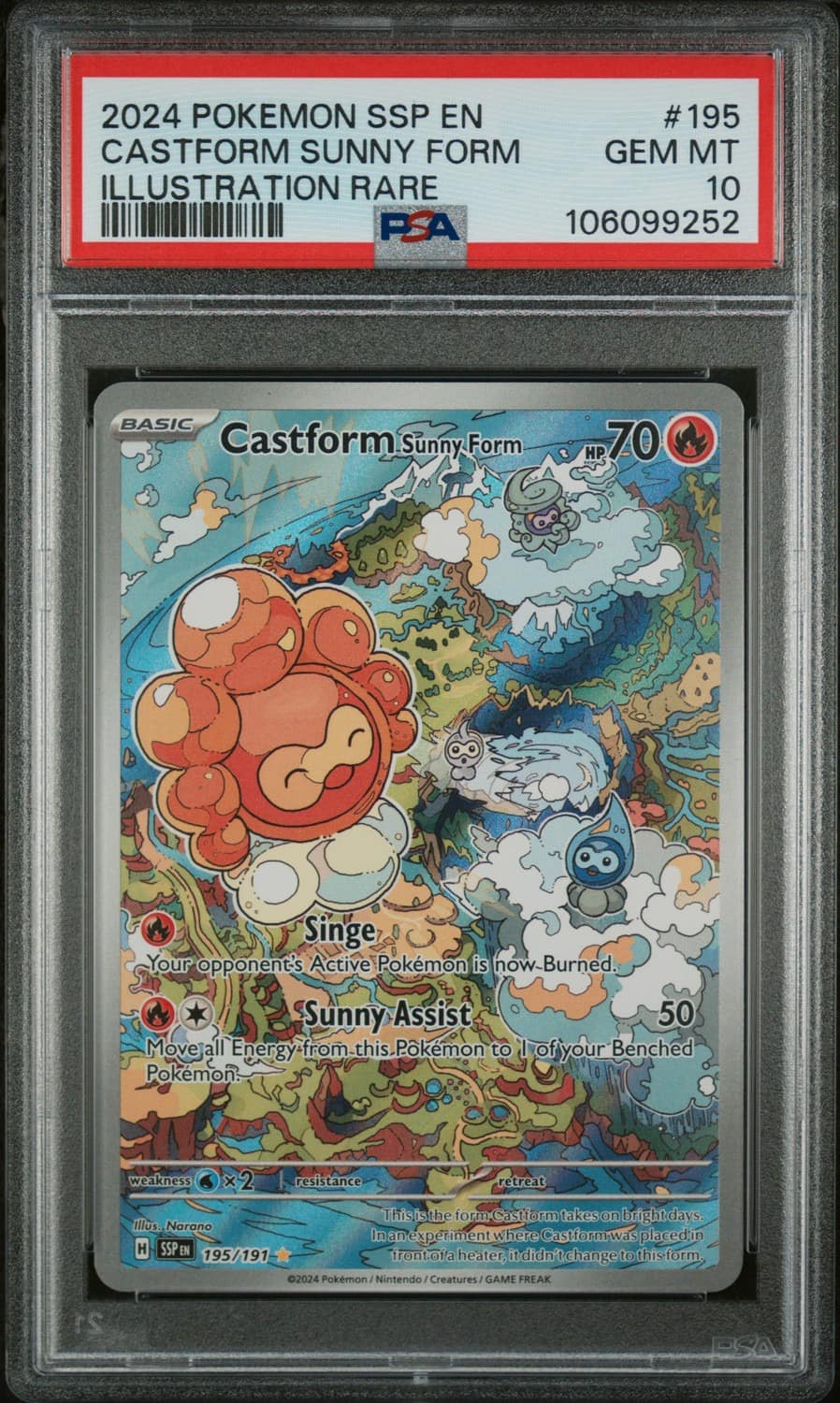 Castform Sunny Form