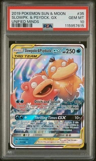 Slowpoke & Psyduck Gx
