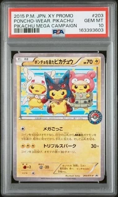 Poncho-Wear Pikachu