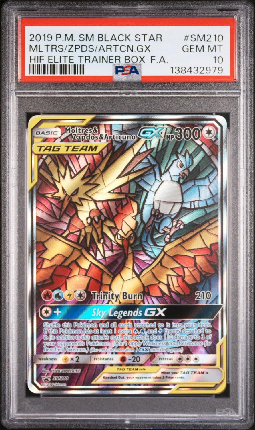 Moltres & Zapdos & Articuno Gx