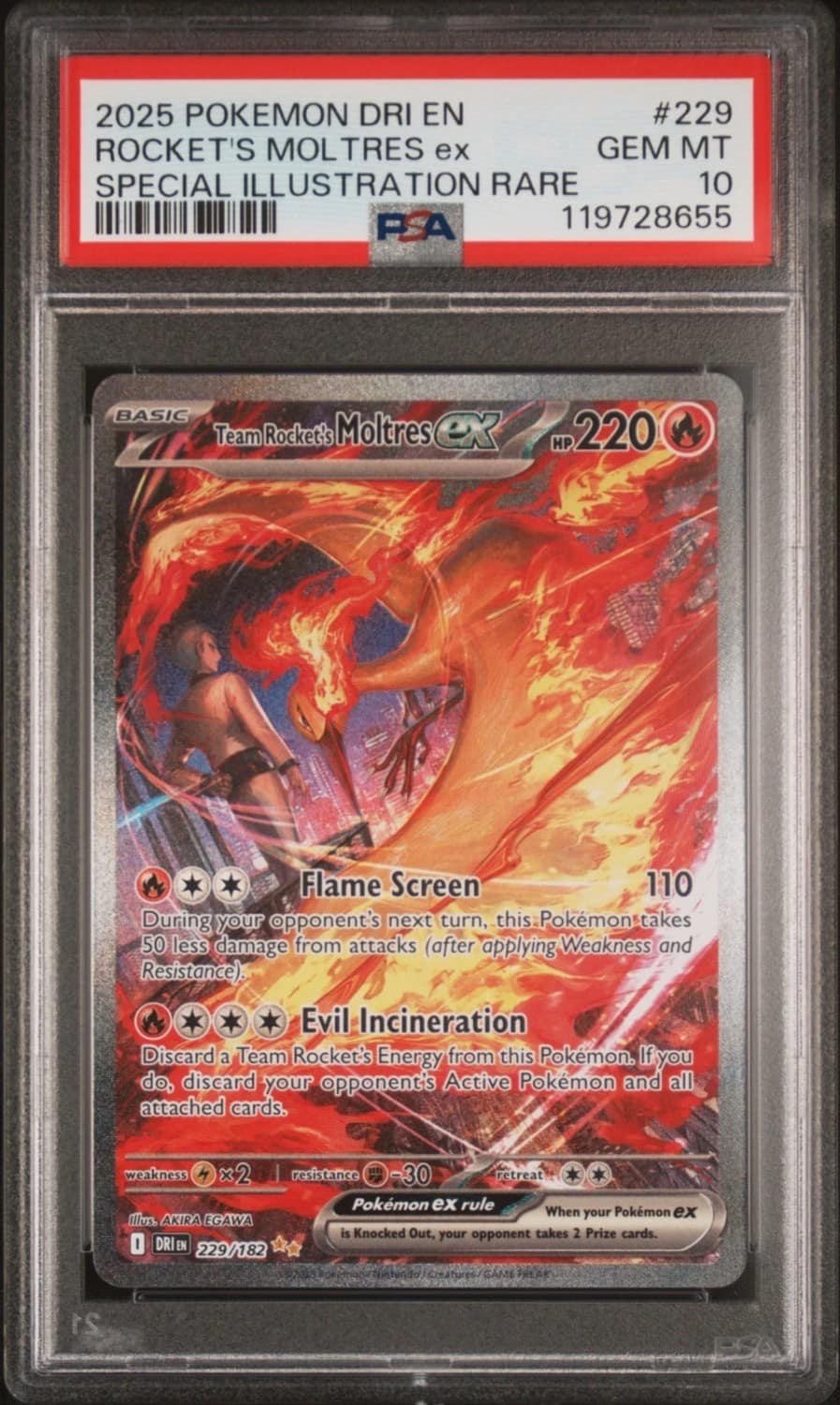 Rocket'S Moltres Ex