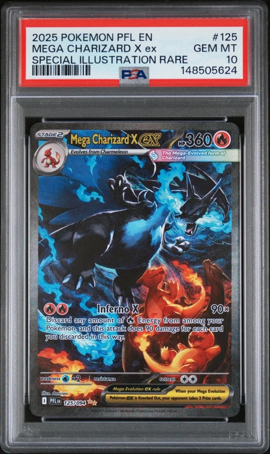 Mega Charizard X Ex
