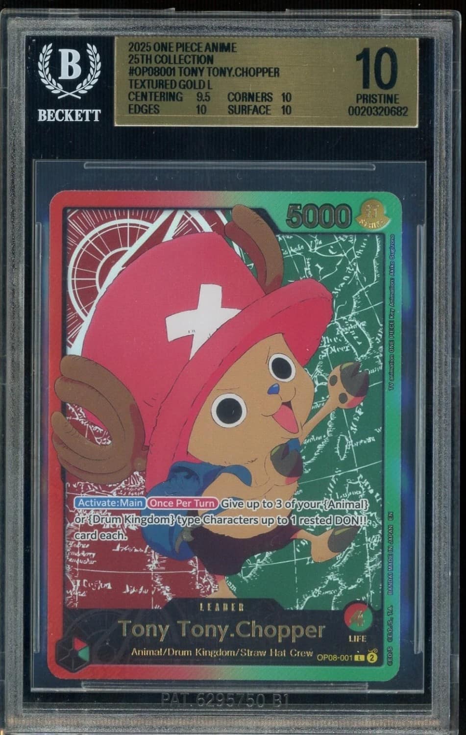 Tony Tony.chopper Textured Gold L