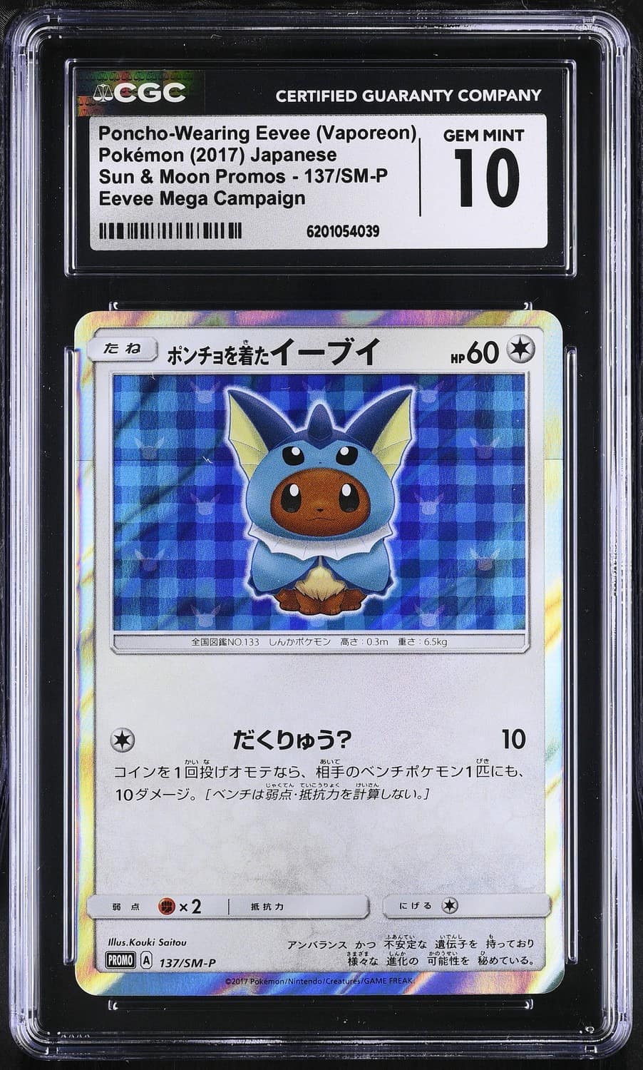 Poncho-Wearing Eevee