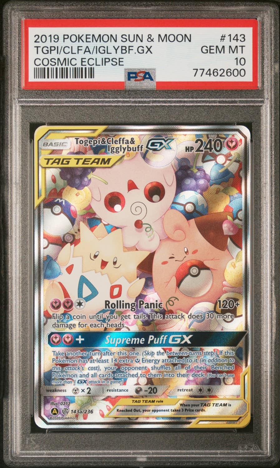 Togepi & Cleffa & Igglybuff Gx
