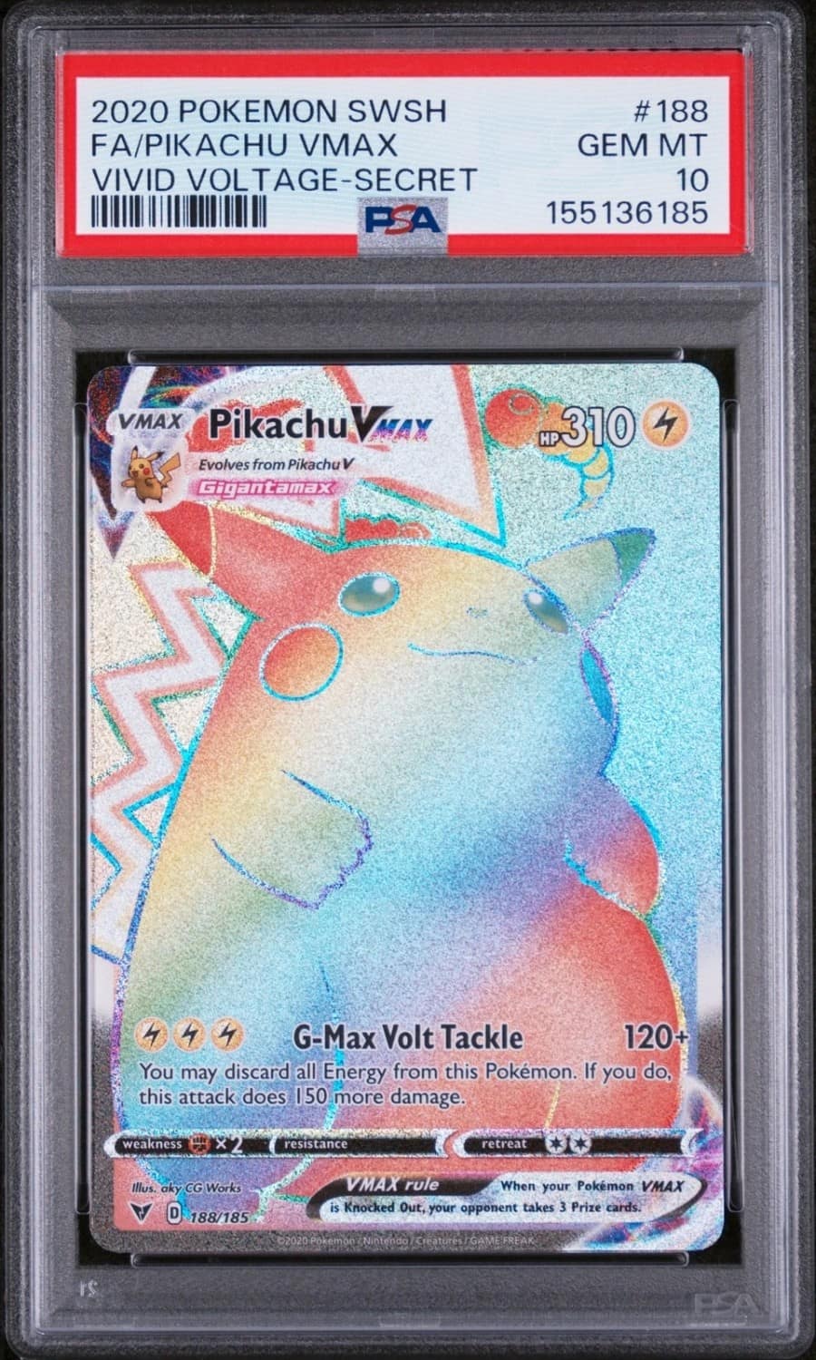 Pikachu Vmax