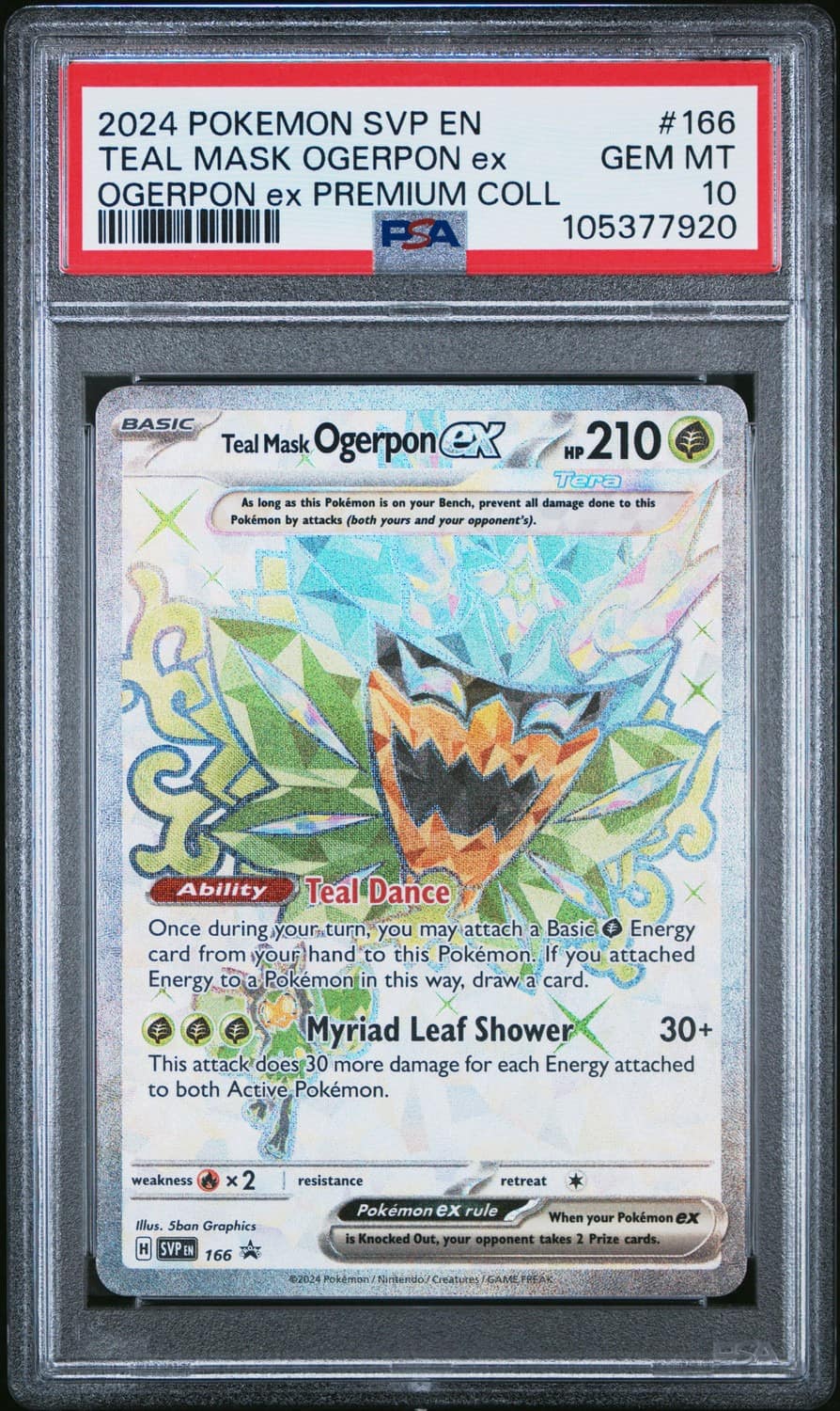 Teal Mask Ogerpon Ex