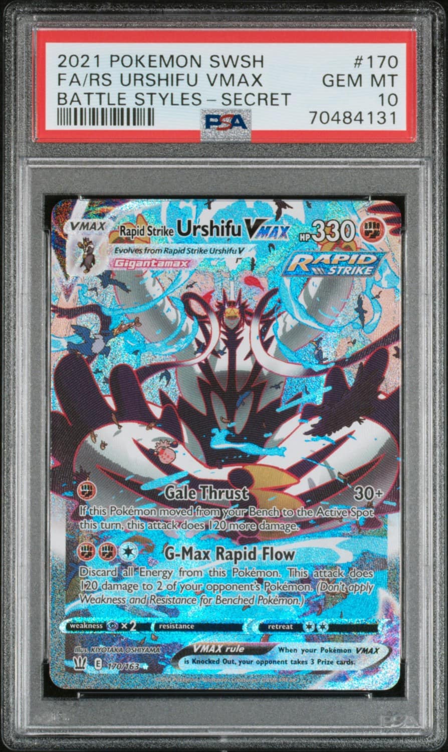 Rapid Strike Urshifu Vmax