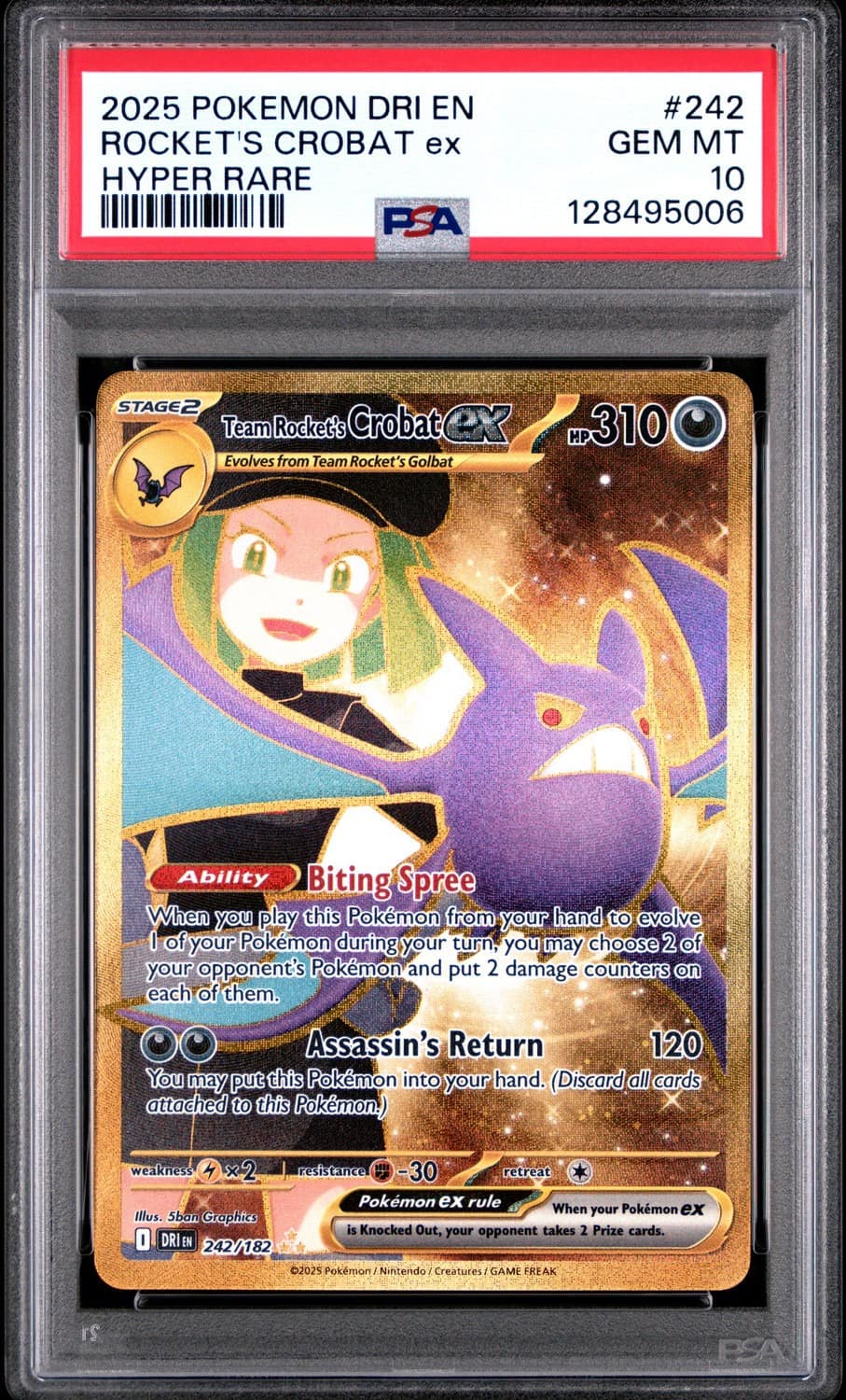 Rocket'S Crobat Ex