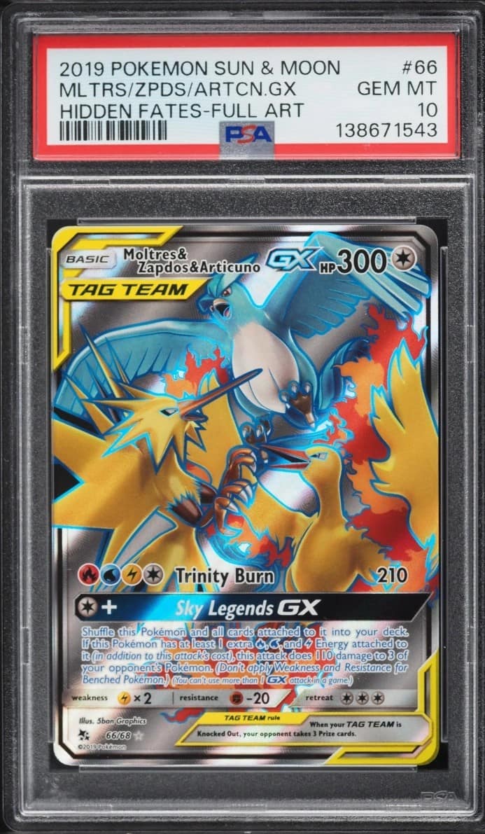 Moltres & Zapdos & Articuno Gx