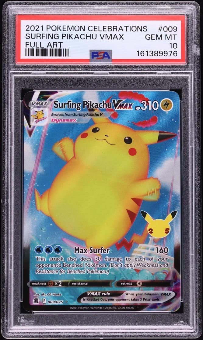 Surfing Pikachu Vmax