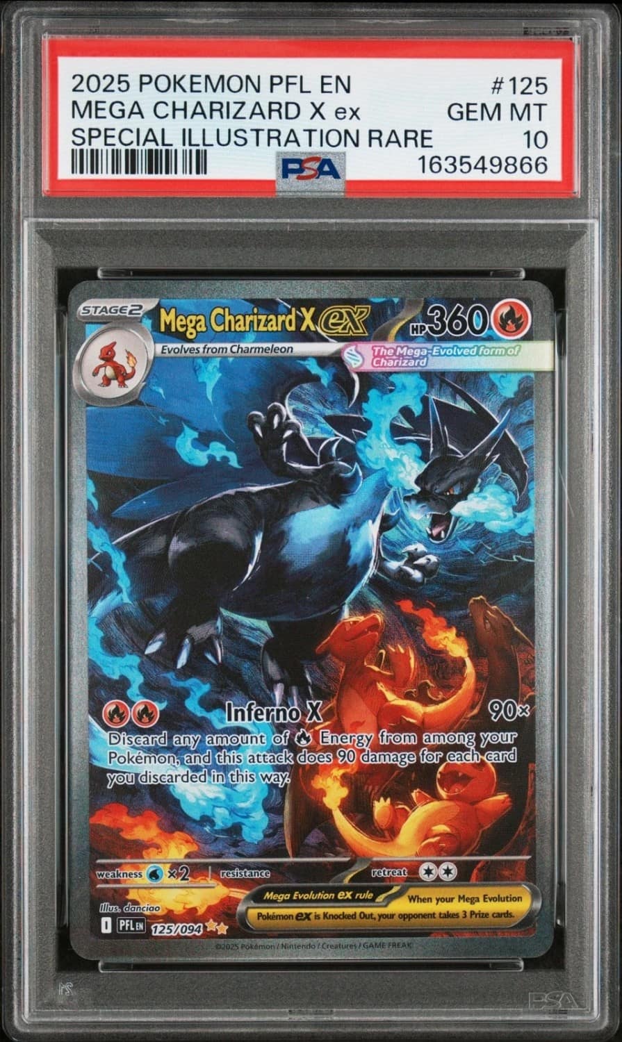 Mega Charizard X Ex