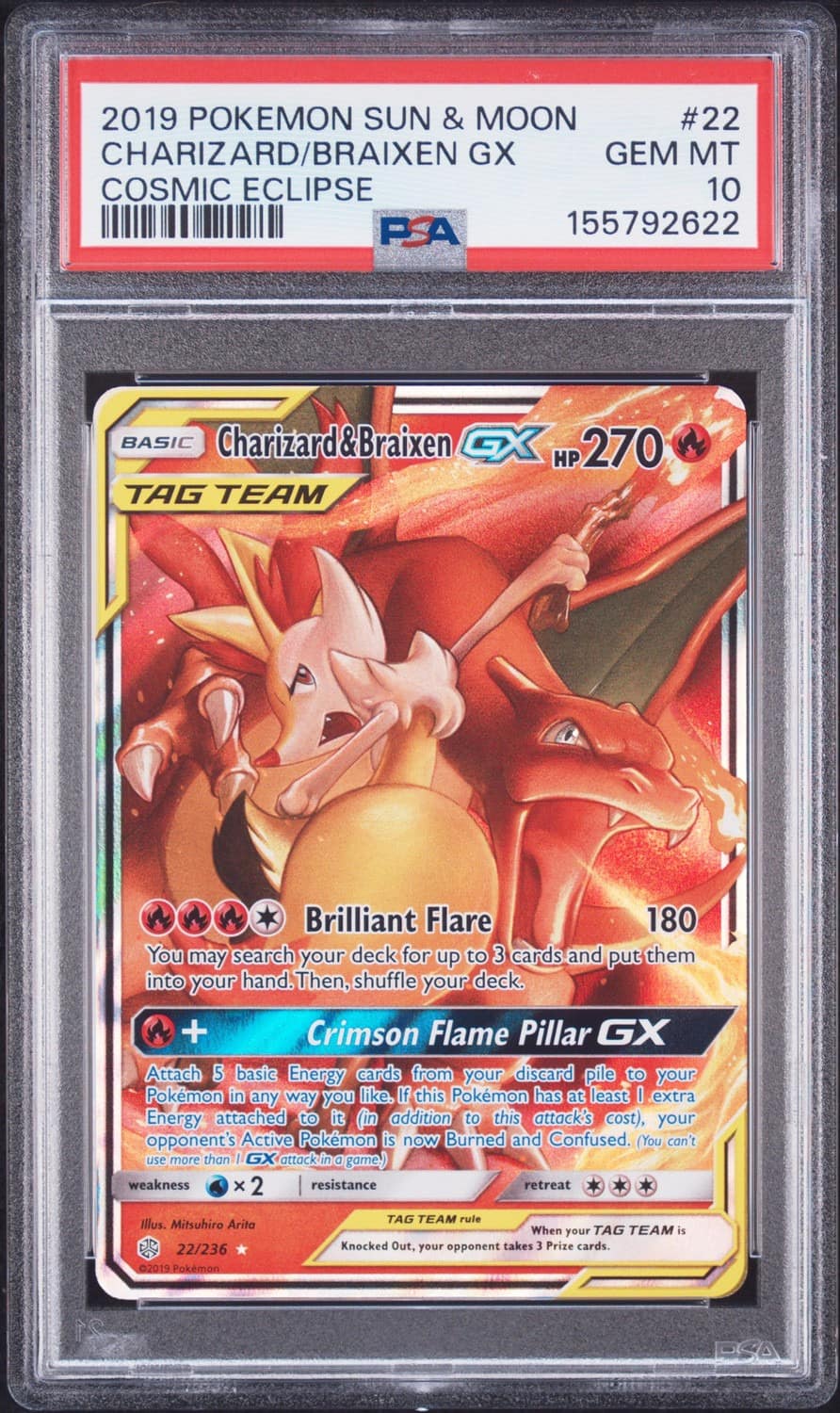 Charizard/braixen Gx