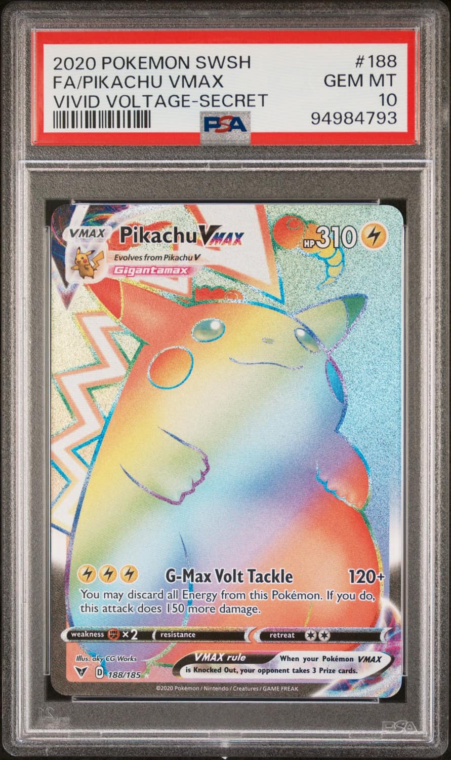 Pikachu Vmax
