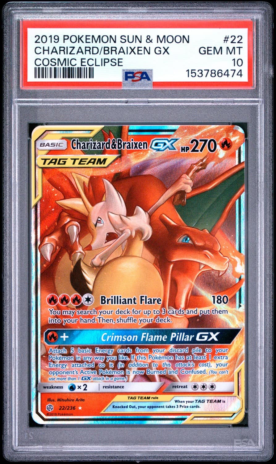 Charizard/braixen Gx