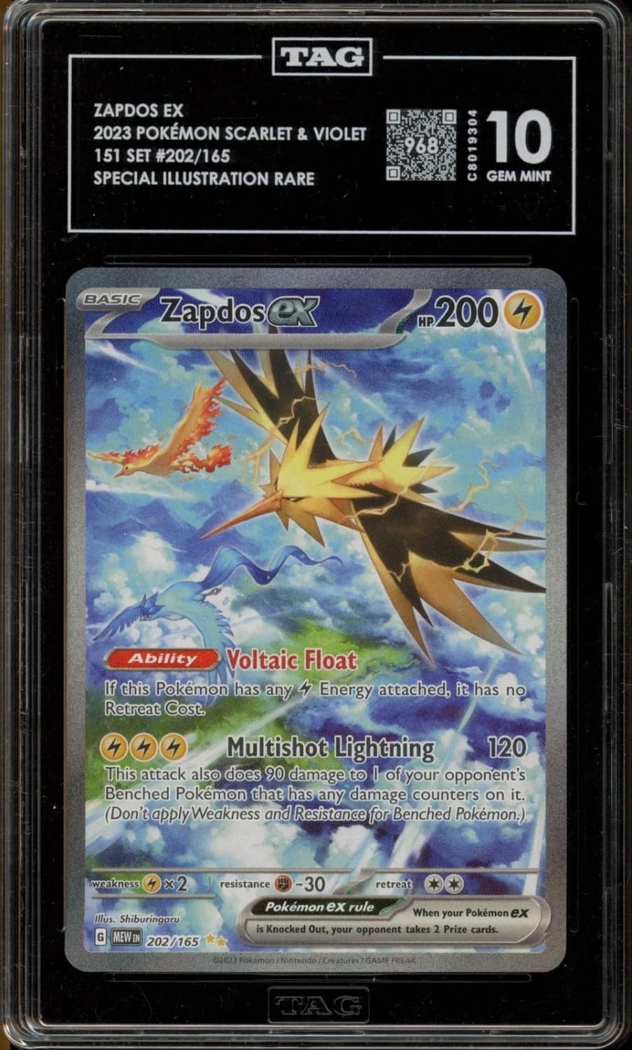 Zapdos Ex