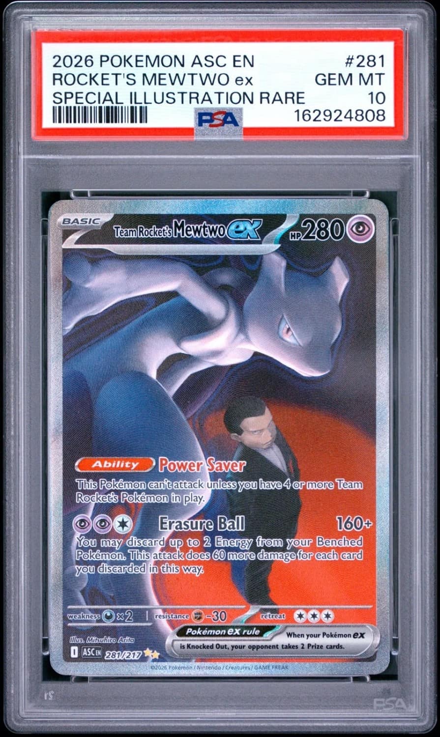 Rocket'S Mewtwo Ex
