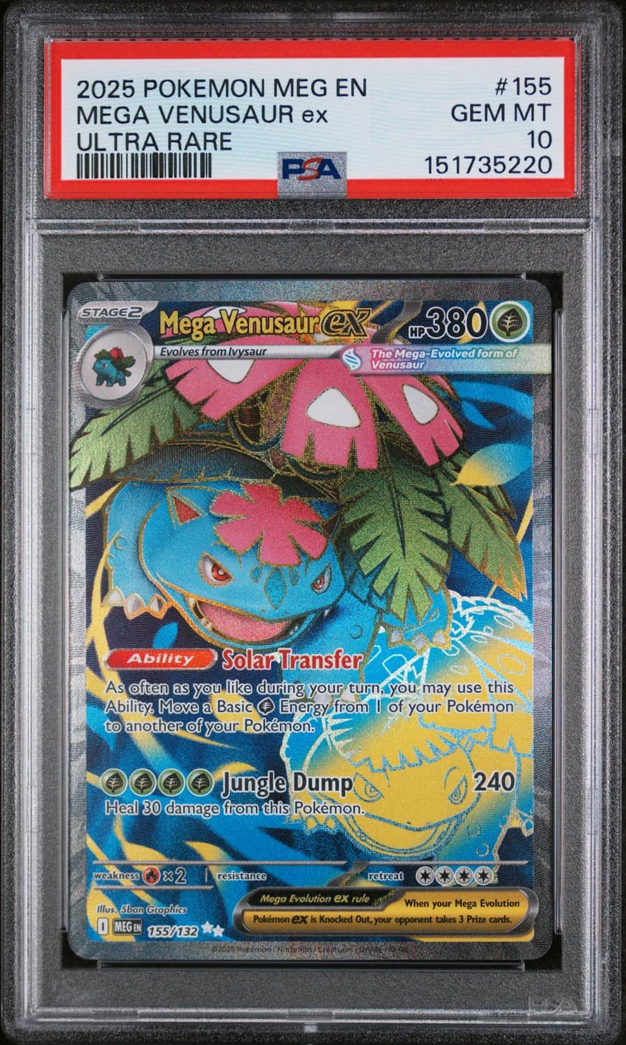 Mega Venusaur Ex