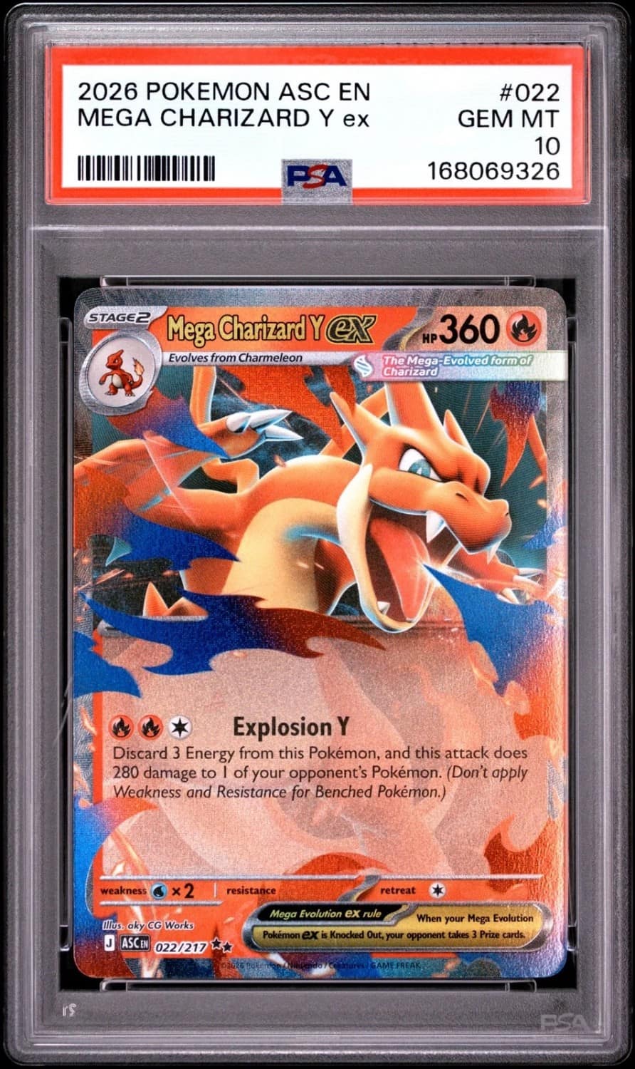 Mega Charizard Y Ex