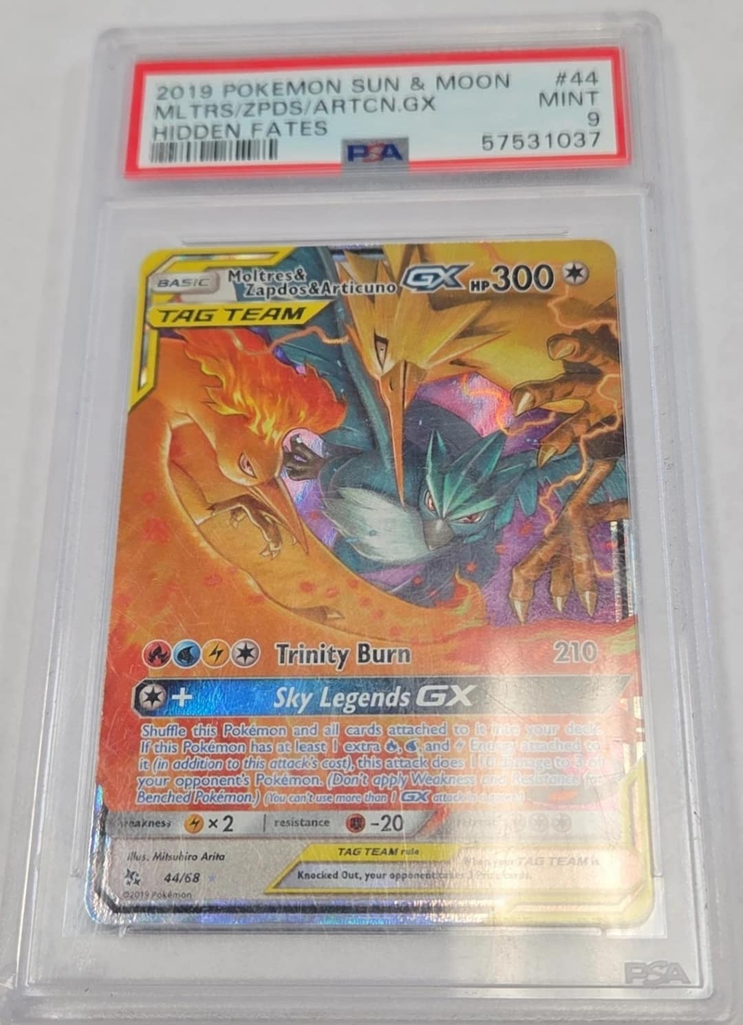 Moltres & Zapdos & Articuno Gx