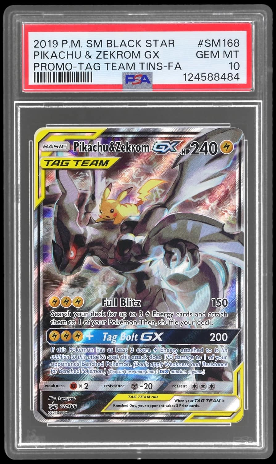 Pikachu & Zekrom Gx