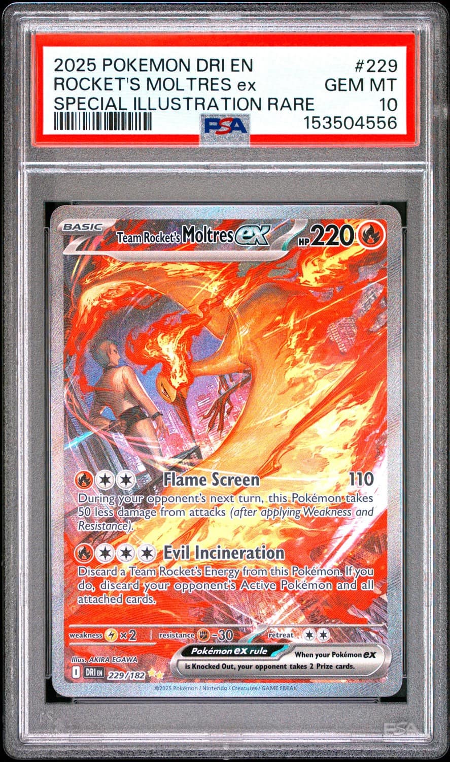Rocket'S Moltres Ex