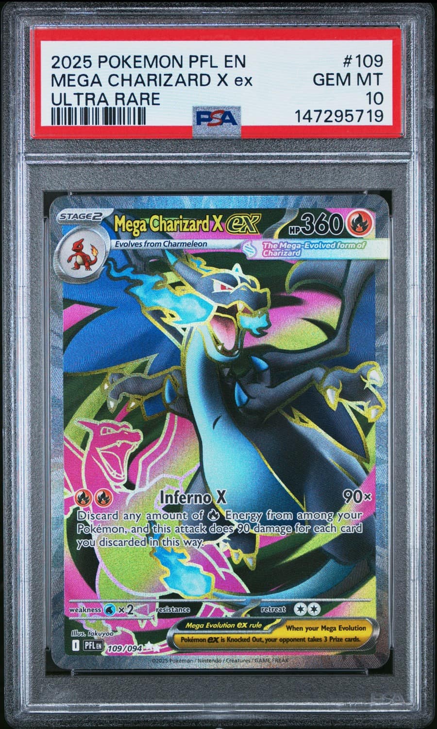 Mega Charizard X Ex