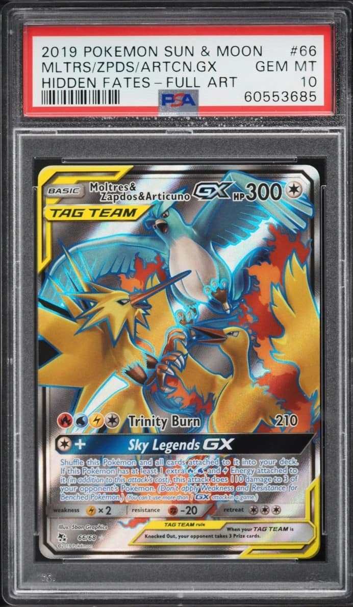Moltres & Zapdos & Articuno Gx