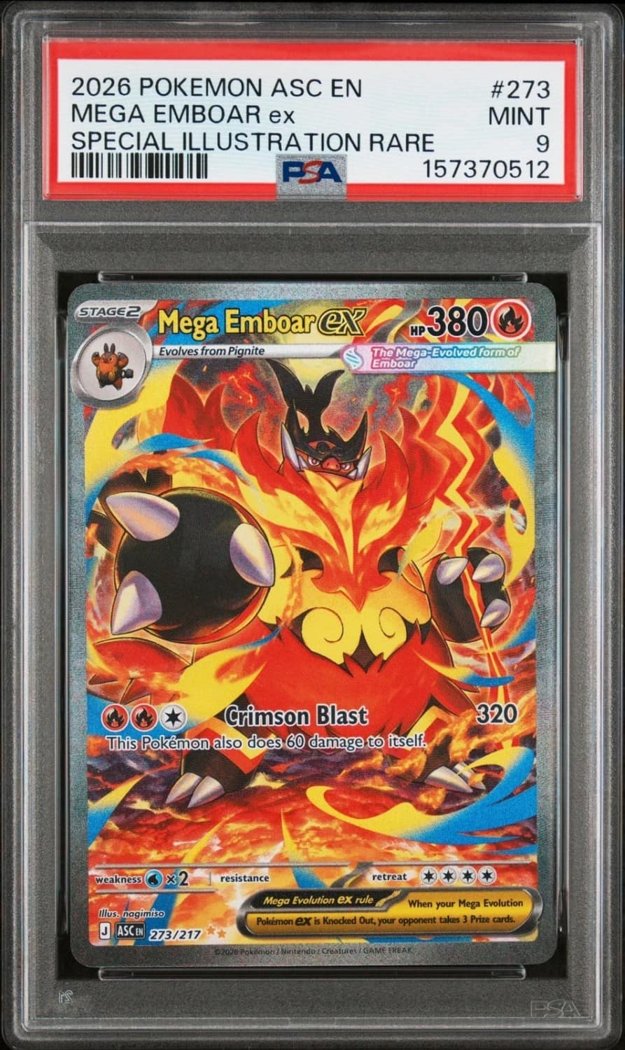 Mega Emboar Ex