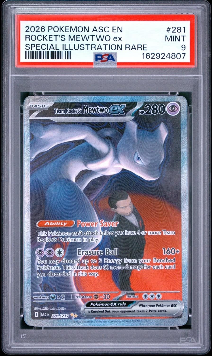 Rocket'S Mewtwo Ex