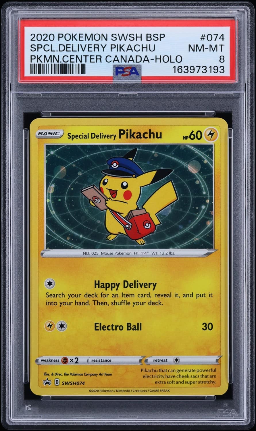 Special Delivery Pikachu
