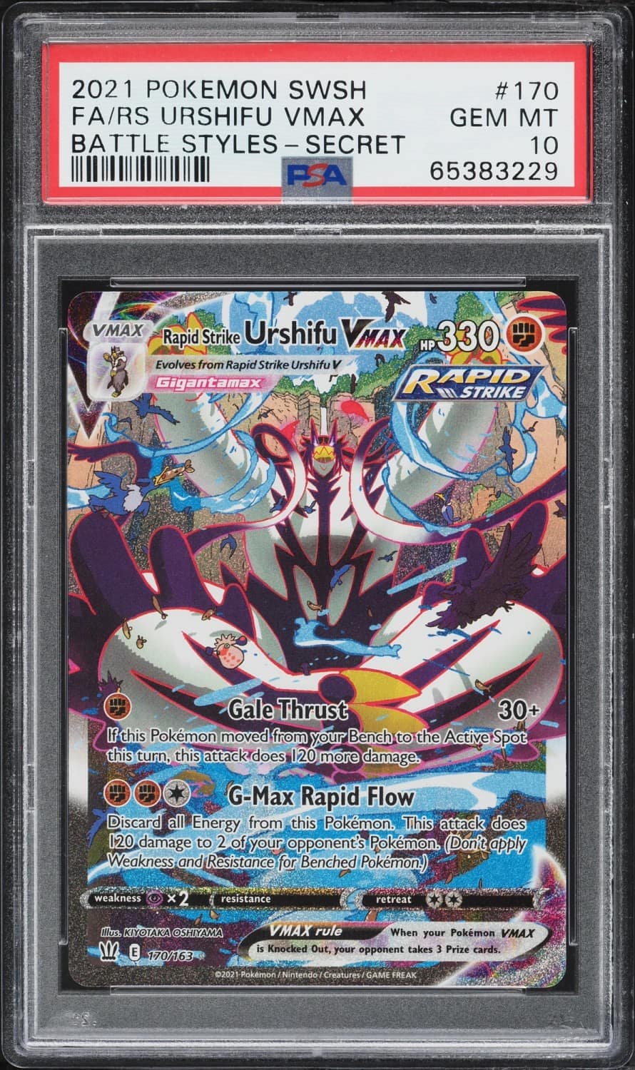 Rapid Strike Urshifu Vmax
