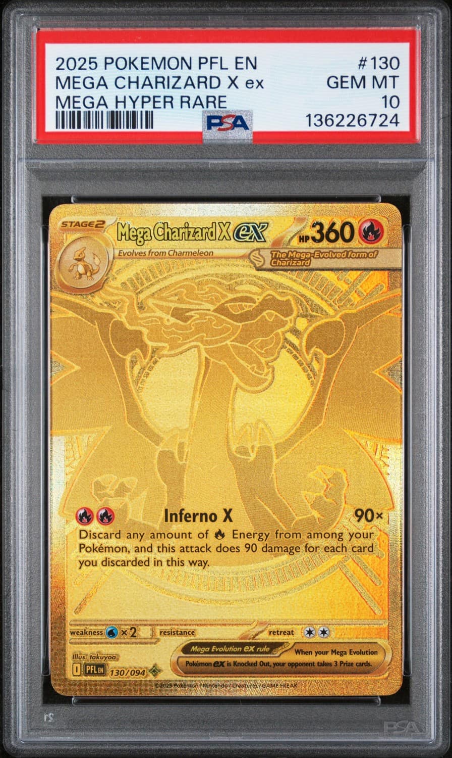 Mega Charizard X Ex