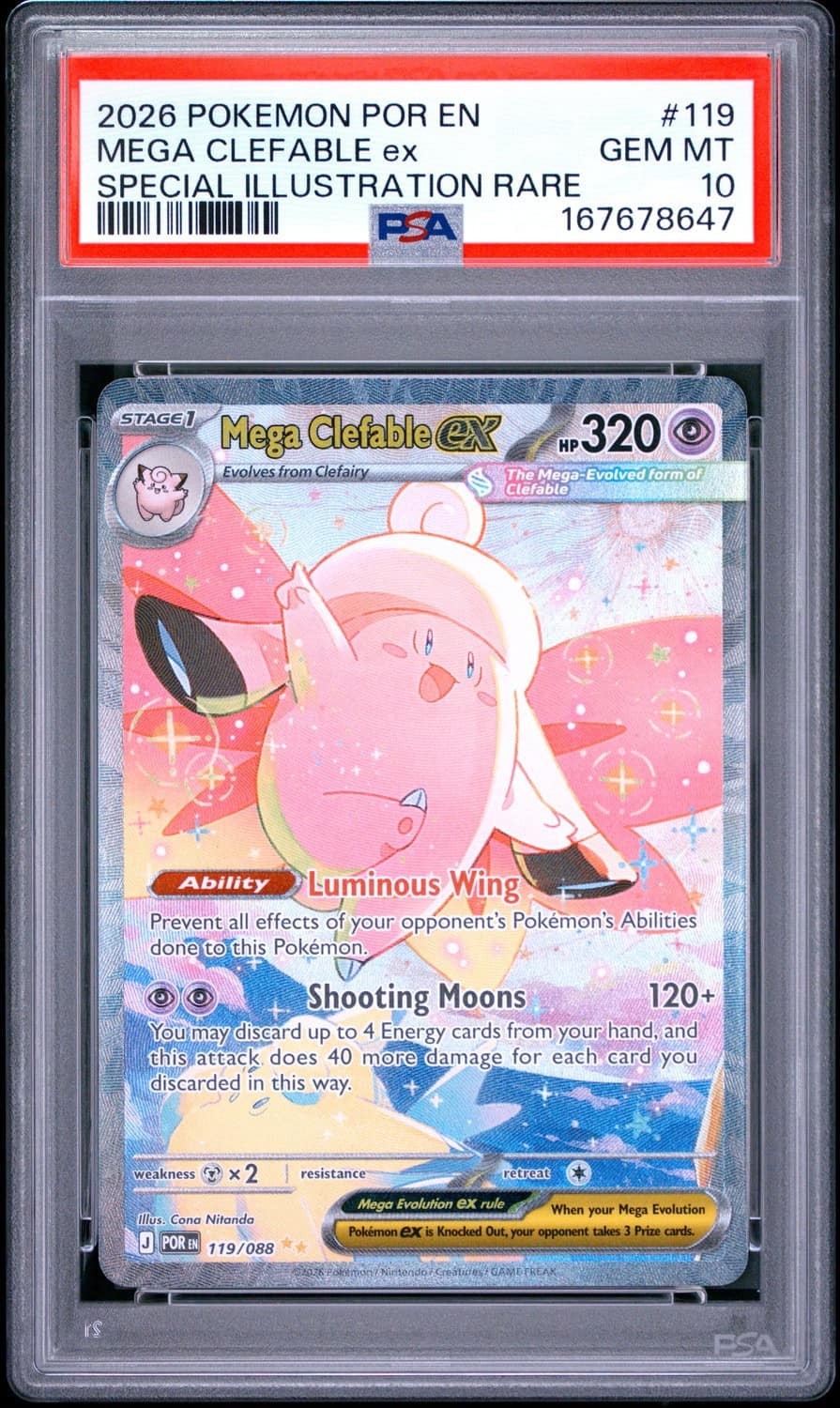Mega Clefable Ex
