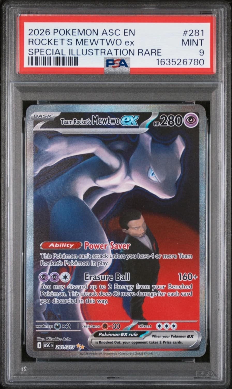 Rocket'S Mewtwo Ex
