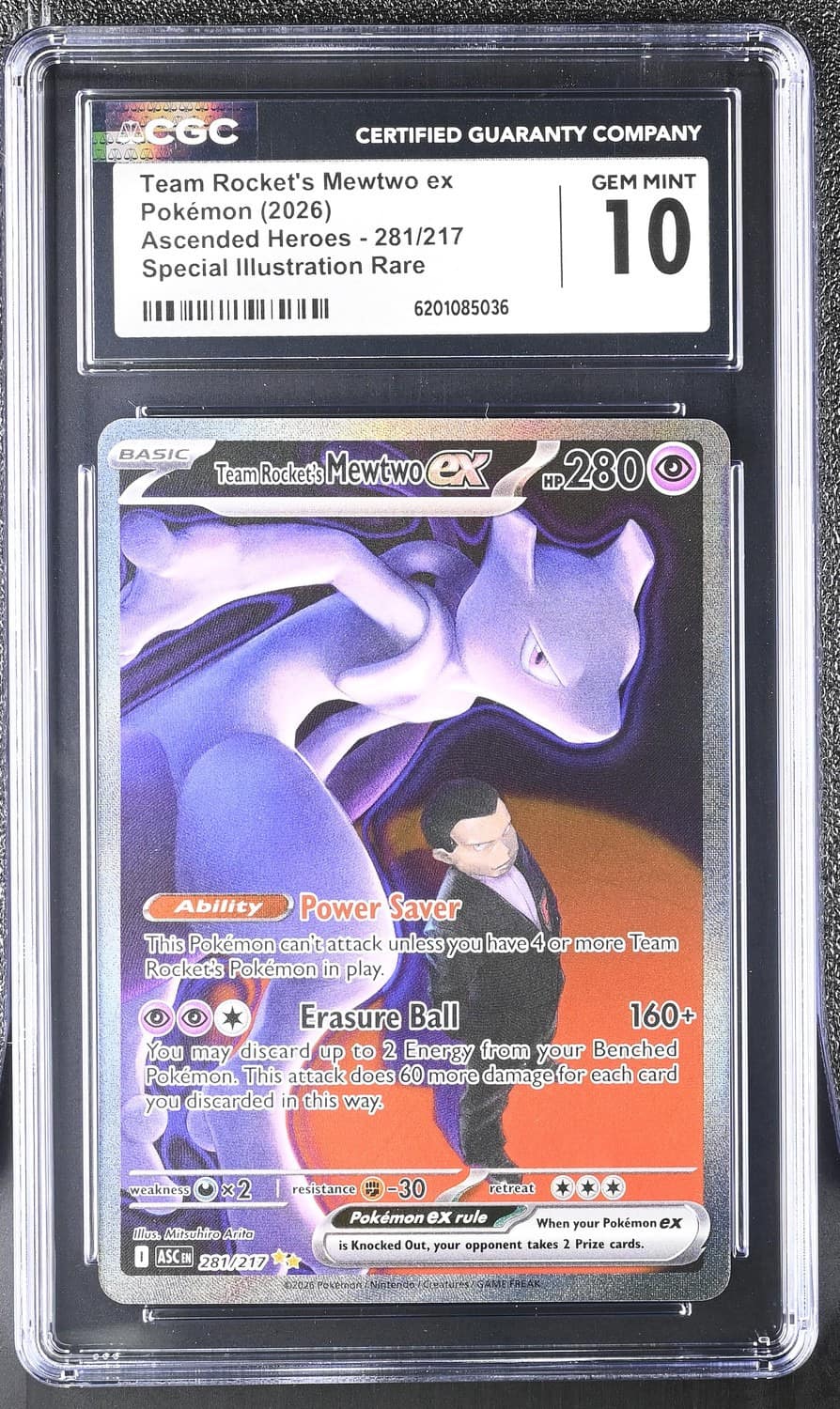 Rocket'S Mewtwo Ex