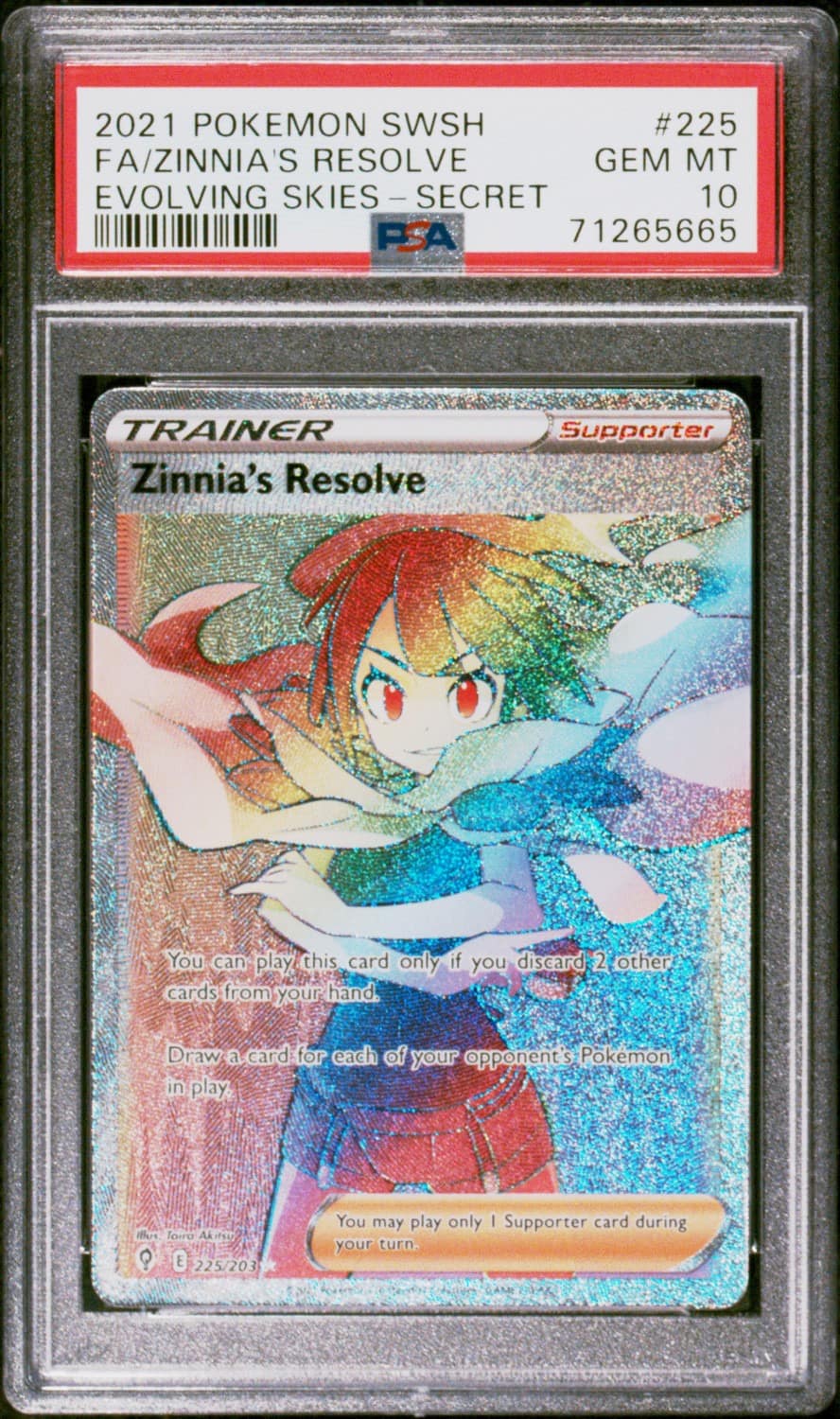 Zinnia'S Resolve