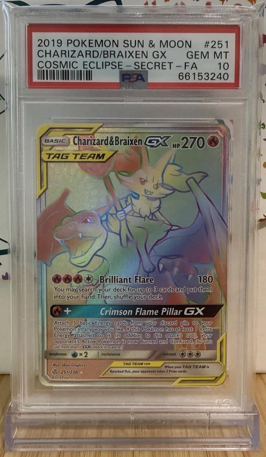 Charizard/braixen Gx