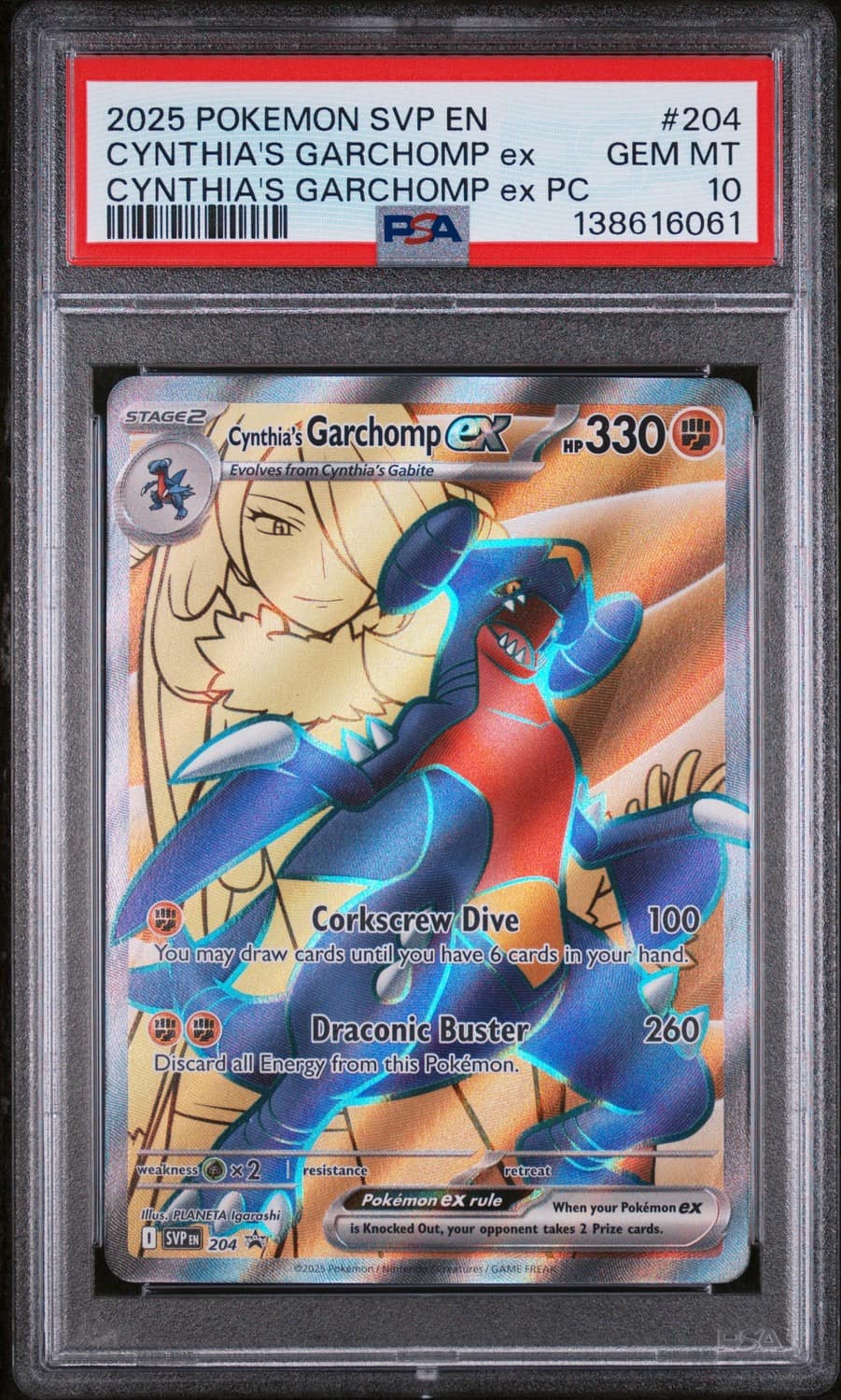 Cynthia'S Garchomp Ex