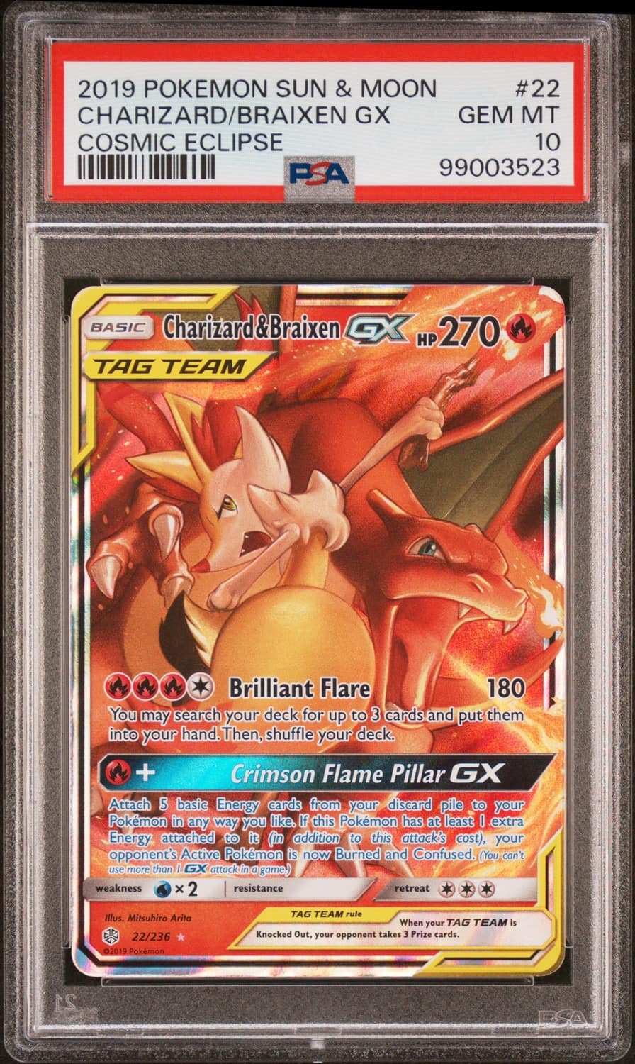 Charizard/braixen Gx